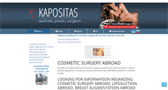 Desktop Screenshot of cosmetic-surgery.gr