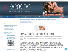 Tablet Screenshot of cosmetic-surgery.gr